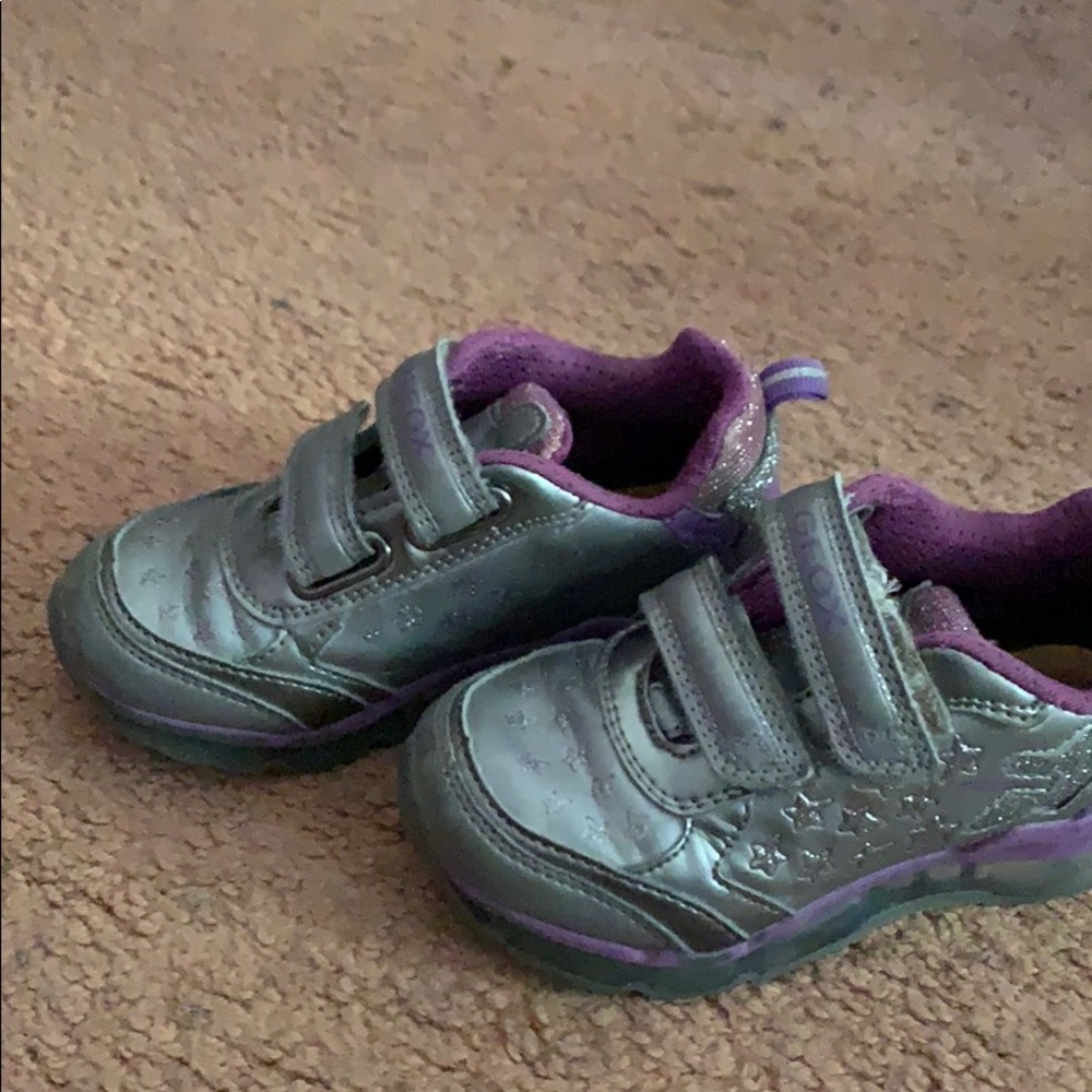Geox light up shoes
